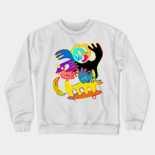 animal party Crewneck Sweatshirt